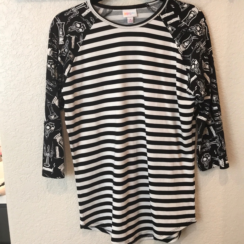 NWOT M Halloween LulaRoe Striped Randy